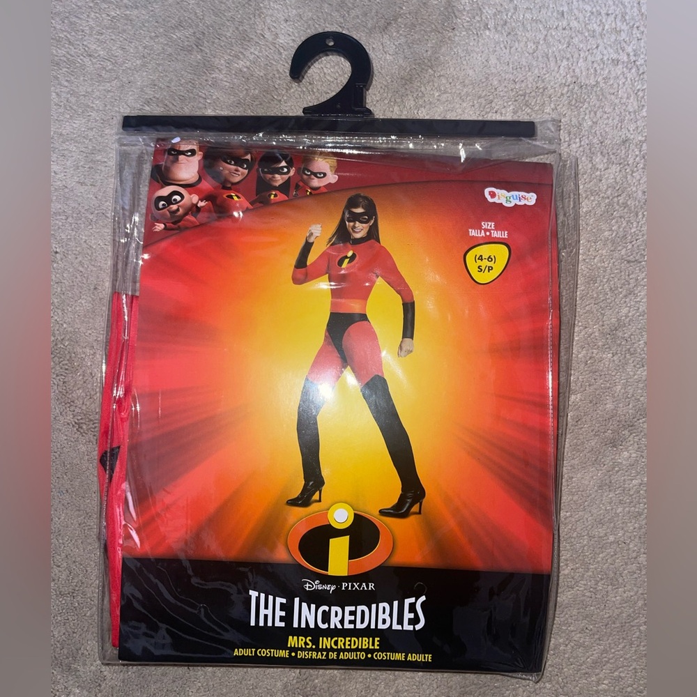 Mrs. Incredible Costume Small